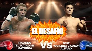 Ricardo quotEL MATADORquot Mayorga regresa al BOXEO y esta vez enfrentará a José QUIEBRA JICARA Alfaro [upl. by Eesac]