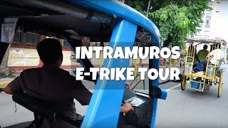 Tour Intramuros on the BEMAC ETrike [upl. by Soisanahta]