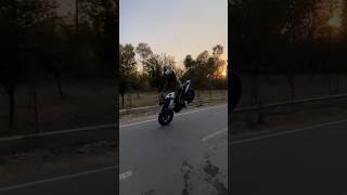 Stoppie fail ❤️‍🔥ns200modified wheelie trendingshorts [upl. by Benedic901]