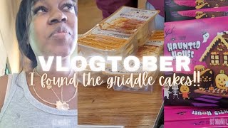 VLOGTOBER DAY 21 I FOUND GRIDDLE CAKES•HEALTHY RICE WRAP SPRING ROLL• I HAD TO GET A HAUNTED HOUSE [upl. by Adnot570]