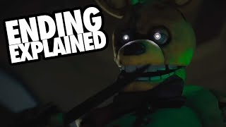 FIVE NIGHTS AT FREDDYS 2023 Ending Explained [upl. by Livi866]