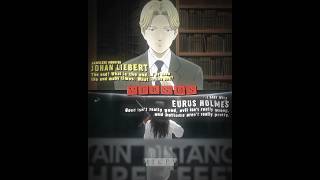 Johan Liebert VS Eurus Holmes By Narrative  Monster and Series Sherlock [upl. by Ahsiekam]