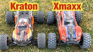 Arrma Kraton 8s vs Traxxas Xmaxx [upl. by Deach]