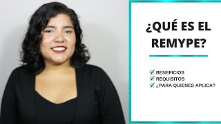 QUÉ ES EL REMYPE PARA LAS EMPRESAS EN EL PERÚ  Minutiplegal [upl. by Hanej]