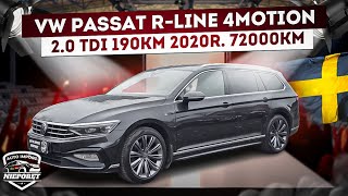 PASSAT B8 RLINE 4MOTION ✅️ 2020r ✅️ 20 TDI 190KM ✅️ 72000km ✅️ Import Szwecja ✅️ [upl. by Sonitnatsok332]