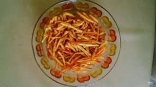 Sweet Potato sticks  ಸಿಹಿಗೆಣಸಿನ ಚಿಪ್ಸ್  Healthy kids snack recipe  Fries  Gensasina chips [upl. by Curran547]