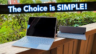 Logitech Combo Touch Keyboard vs Apple Smart Keyboard iPad 9th Gen  Which One Should YOU Buy [upl. by Viafore]