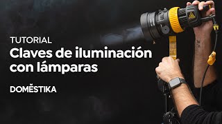 TUTORIAL ILUMINACIÓN CINEMATOGRÁFICA cómo exponer la luz de una lámpara  David Curto  Domestika [upl. by Secrest]