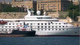 Valletta Cruise Port Malta  The door to the Mediterranean [upl. by Foss]