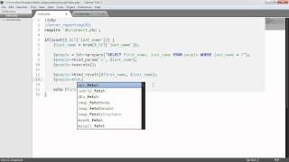 PHP and MySQL with MySQLi Binding Part 79 [upl. by Elicia]