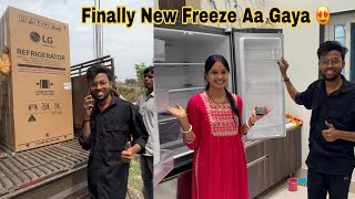 Finally naye ghar me itna bada freeze aa gaya 🤑😱 [upl. by Arsi]