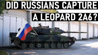 Did Russians Capture a Leopard 2A6 [upl. by Arimas257]