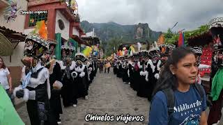 encuentro de comparsas tepoztlan morelos 2024  trajes estilo tepoztlan [upl. by Giuliana145]