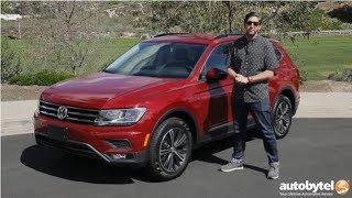 2018 Volkswagen Tiguan SE Test Drive Video Review [upl. by Rashida]