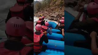 rafting in ayung river bali traveladventurebalivlogernatureindonesiatouradventureexploretrend [upl. by Tizes646]