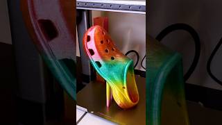 3D printed Crocs Shoes [upl. by Enaxor855]