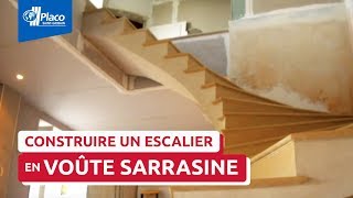 Comment construire un escalier en voûte sarrasine   Trophées Placo® 2013 [upl. by Mikey482]