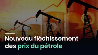 Nouveau fléchissement des prix du pétrole [upl. by Toll]