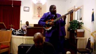 FUNKYFINGERZbass solo Gospel Wonders 12113  Gospelettes 21st anniversary [upl. by Dovev794]