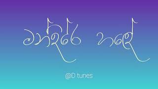 mandiree hadeමන්දිරේ හදේlyrics video dtunes dulanarx [upl. by Farrow]