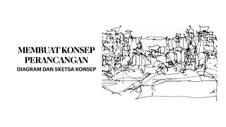 MK Desain Arsitektur 7 Pekan ke4 Membuat konsep perancangan  diagram dan sketsa konsep [upl. by Jennie]