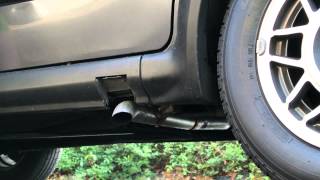 VW Mk2 Turbo Diesel side straight pipe side dump [upl. by Arv425]