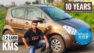 Maruti Suzuki Ritz ZXi  Long Term Ownership  User Review Hindi  10 years  12 Lakh kms [upl. by Drabeck]