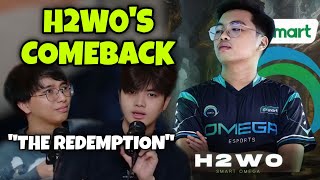 V33WISES REACTION TO H2WOS COMEBACK IN PRO SCENE [upl. by Apilef955]