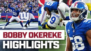 Bobby Okerekes Top 2023 Season Highlights 😤  New York Giants [upl. by Oetam926]