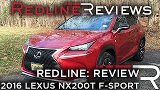 2016 Lexus NX200t  Redline Review [upl. by Launam]