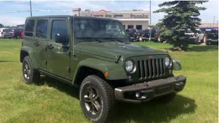 2016 Jeep Wrangler Sahara 75th Anniversary Edition [upl. by Grunberg]