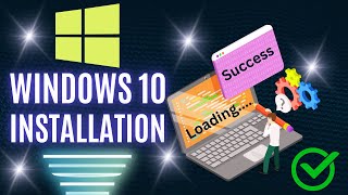 windows 10 installation step by step [upl. by Asenab]