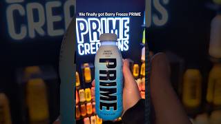 We finally got Berry Freeze PRIME Hydration ksi loganpaul drinkprime primehydration viral [upl. by Edelson]