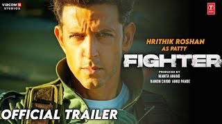 FIGHTER TRAILER  Hrithik Roshan  Anil Kapoor  Deepika Padukone  Fighter Movie Trailer fighter [upl. by Airol]