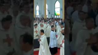 Tahbisan 13 Imam SVD di Gereja Onekore Ende Flores [upl. by Traweek]