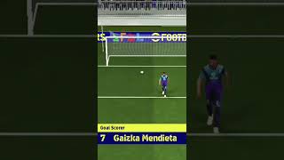 Mendietas goal efootball mobile [upl. by Xenos]