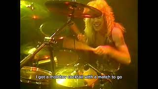 Guns N Roses  Nightrain Live at the Ritz1988HD Remastered 1080p 60fps 4K Lyrics [upl. by Arrek]