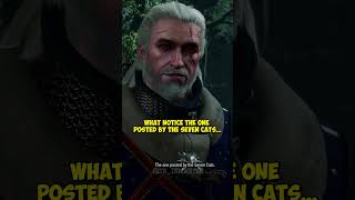 Did You Find Shanis Hidden Notice in The Witcher 3 TheWitcher3 [upl. by Cirderf]