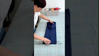 MindBlowing TShirt Folding Trick  Youll Never Go Back [upl. by Danzig]