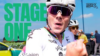 HIGHLIGHTS  2024 Lloyds Bank Tour of Britain Women  Stage One [upl. by Heinrich]