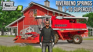 FS25 Supercut  Riverbend Springs Ep 110  Farming Simulator 25 [upl. by Aihsetan533]