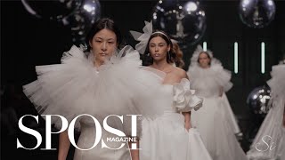 Elisabetta Polignano racconta la collezione di abiti da sposa 2024 [upl. by Hwang440]