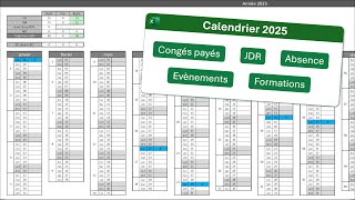 Calendrier 2025 [upl. by Vudimir]