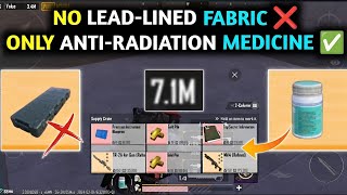 No LEADLINED Fabric ❌ Only ANTIRADIATION Medicine ✅ PUBG METRO ROYALE [upl. by Tiny]