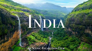 India 4K  Scenic Relaxation Film With Inspiring Music [upl. by Dnama]