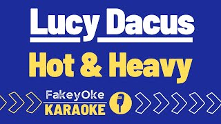 Lucy Dacus  Hot amp Heavy Karaoke [upl. by Archambault281]