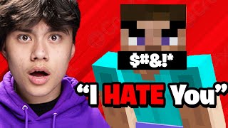 Confronting MY BIGGEST HATER in Minecraft [upl. by Notlimah877]