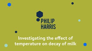 GCSE Biology required practical the effect of temperature on decay of milk  Philip Harris [upl. by Ahsein]