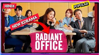 Radiant Office Drama In Hindi Dubbed😍kdrama koreadramanetflix koreandrama koreantvseries [upl. by Nomla]