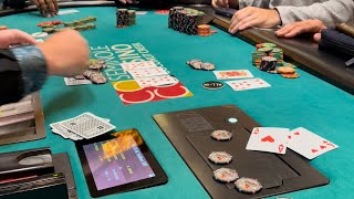 4way ALL IN 20000 DOLLAR pot in 102550 game  Poker Vlog 271 [upl. by Thaddeus]